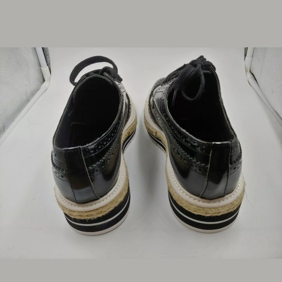 Prada Womens Wingtip Espadrilles Sz 8 - Picture 5 of 8